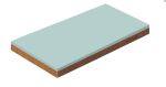 ΘΗΣΕΑΣ: Στρώμα με ζακάρ ύφασμα 66-74cm Πλάτος x 140cm Μήκος